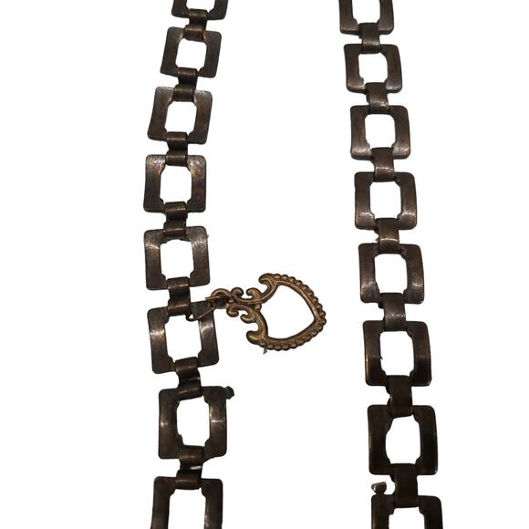 Military Style Necklace Metal Necklace Army Sgt Major Patch Sash Halloween - Picture 4 of 6